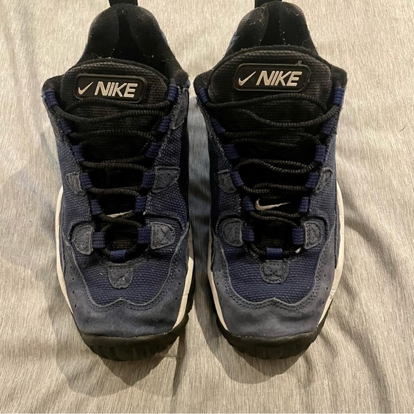 Nike vintage Y2k air blue suede chunky shoes sz 8 - Picture 4 of 6